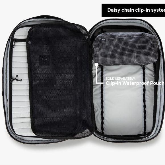 Pakt The Travel Backpack- Version 2- 35L- Black main image 15